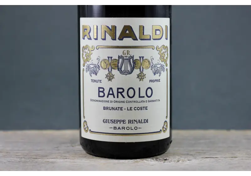 1998 Giuseppe Rinaldi Barolo Brunate Le Coste Kogod Wine Merchant