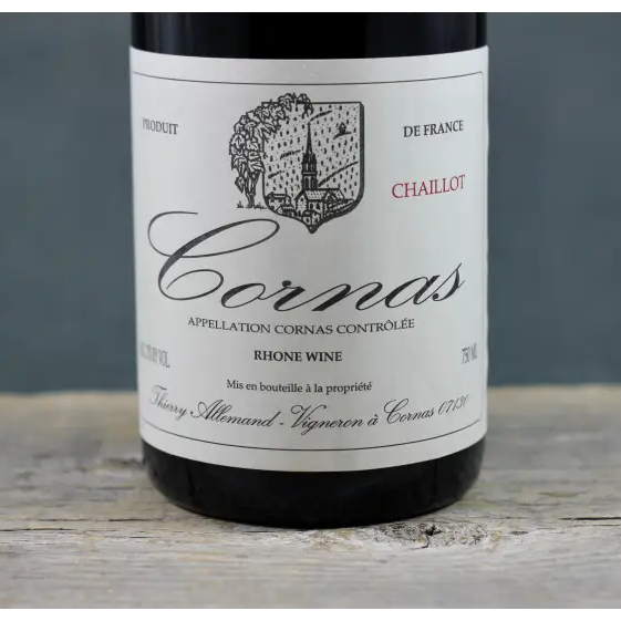 2005 Allemand Cornas Chaillot - $400 + - 2005 - 750ml - Cornas - France