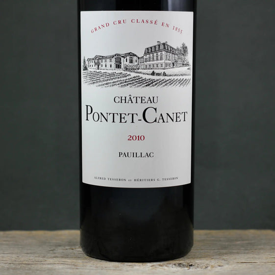 2010 Chateau Pontet-Canet Pauillac - $200-$400 - 2010 - 5th Growth (Cinquiemes Cru) - 750ml - Appellation: Pauillac