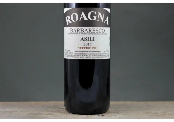 2017 Roagna Barbaresco Asili Vecchie Viti - $200-$400 - 2017 - 750ml - Barbaresco - Italy