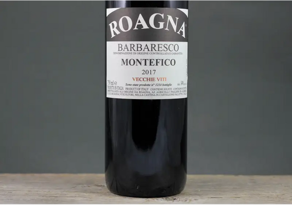 2017 Roagna Barbaresco Montefico Vecchie Viti - $200-$400 - 2017 - 750ml - Barbaresco - Italy