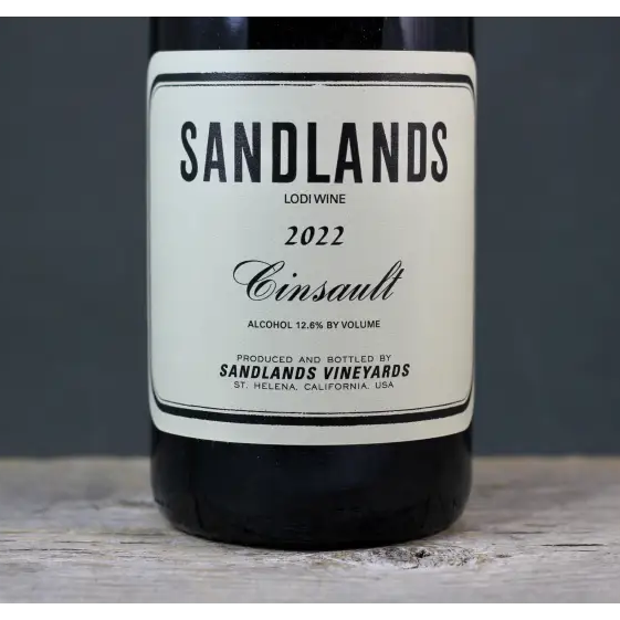 2022 Sandlands Lodi Cinsault - $40-$60 - 2022 - 750ml - California - Cinsault