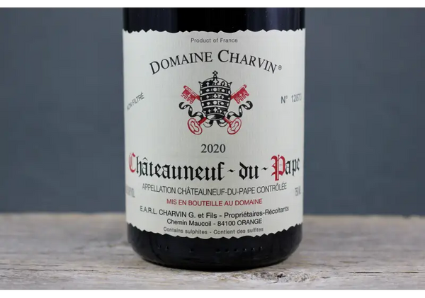 2020 Domaine Charvin Chateauneuf du Pape - $60-$100 - 2020 - 750ml - Chateauneuf-du-Pape - France