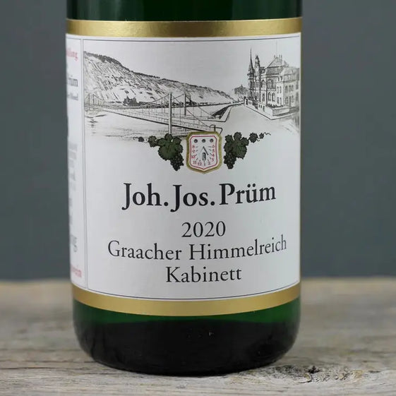 2020 J.J. Prüm Graacher Himmelreich Riesling Kabinett - $40-$60 - 2020 - 750ml - Bottle Size: 750ml - Country: Germany