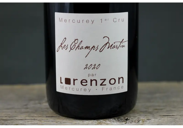 2020 Lorenzon Mercurey 1er Cru Les Champs Martin Rouge - $100-$200 - 2020 - 750ml - Burgundy - France