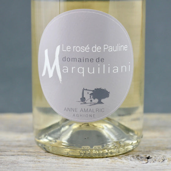 2021 Marquiliani Le Rosé de Pauline Vin de Corse - 2021 - 750ml - Bottle Size: 750ml - Corsica - Country: France