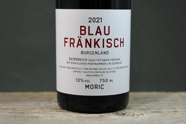 2021 Moric Blaufrankisch - 2021 - 750ml - Austria - Blaufrankisch - Burgenland