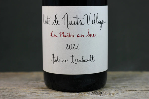 2022 Antoine Lienhardt Les Plantes aux Bois Cote de Nuits Villages - $60-$100 - 2022 - 750ml - Burgundy - Cote de