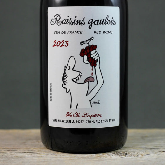 2023 Lapierre Raisins Gaulois - 2023 - 750ml - Beaujolais - France - Gamay