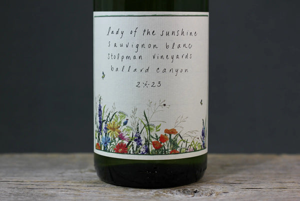 2023 Lady of the Sunshine Stolpman Vineyard Sauvignon Blanc - $40-$60 - 2023 - 750ml - Appellation: Edna Valley