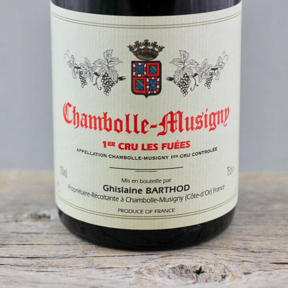 2019 Ghislaine Barthod Chambolle Musigny 1er Cru Les Fuées