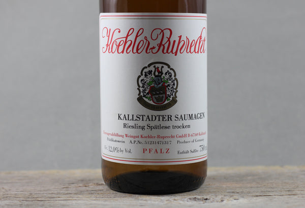 2020 Koehler-Ruprecht Saumagen Riesling Spätlese Trocken (January Arrival)