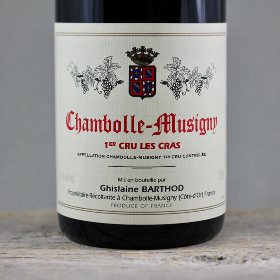 2019 Ghislaine Barthod Chambolle Musigny 1er Cru Les Cras