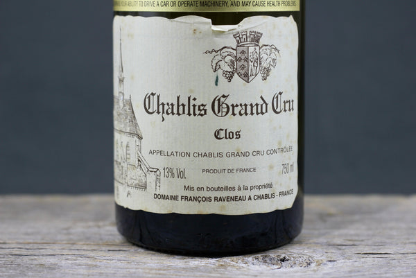 1995 Raveneau Chablis Clos