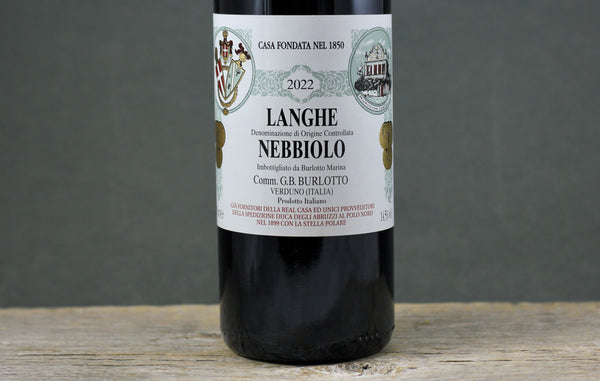 2022 G.B. Burlotto Langhe Nebbiolo