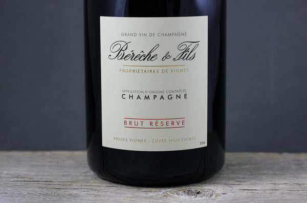 Bereche Brut Réserve Vieilles Vignes Champagne NV 1.5L