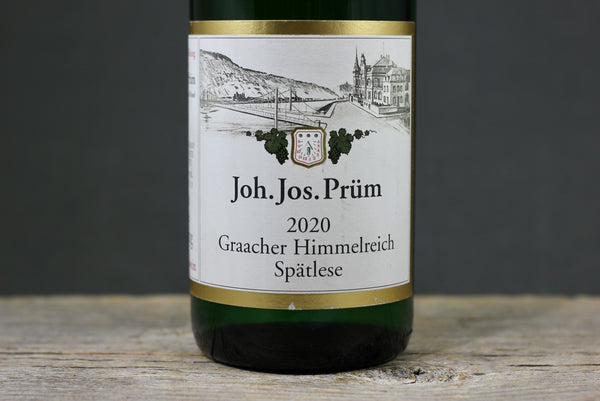 2020 J.J. Prüm Graacher Himmelreich Riesling Spätlese