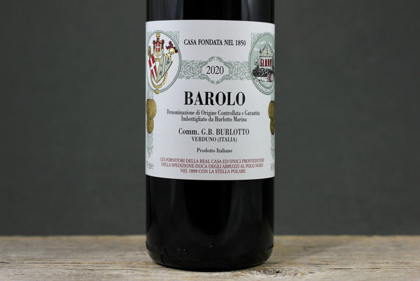 2020 G.B. Burlotto Barolo