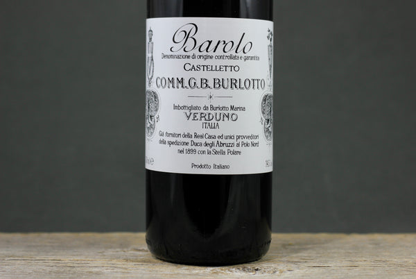 2020 G.B. Burlotto Barolo Castelletto