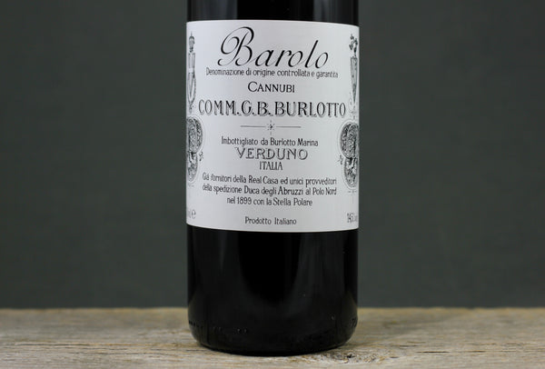 2020 G.B. Burlotto Barolo Cannubi