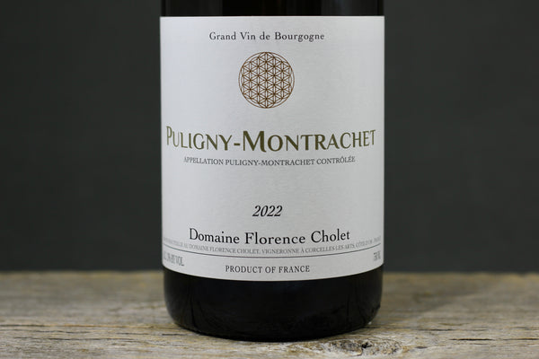 2022 Domaine Florence Cholet Puligny Montrachet