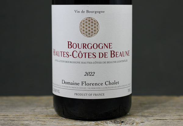 2022 Domaine Florence Cholet Bourgogne Hautes Côtes de Beaune Rouge