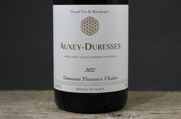 2022 Domaine Florence Cholet Auxey Duresses Blanc