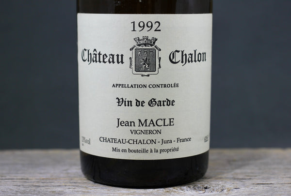 1992 Macle Château Chalon