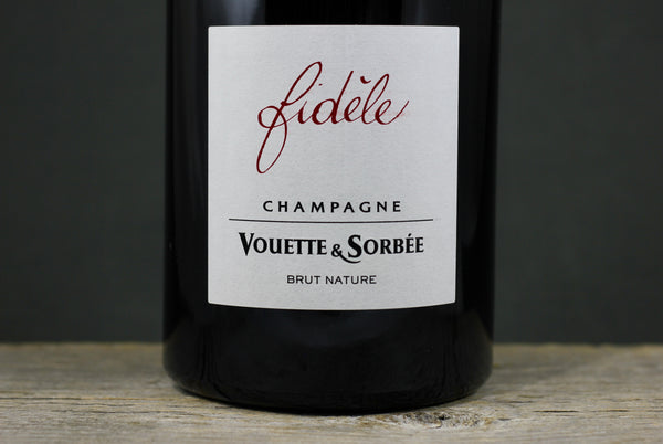 2019 Vouette & Sorbée Fidèle Brut Nature Champagne 1.5L