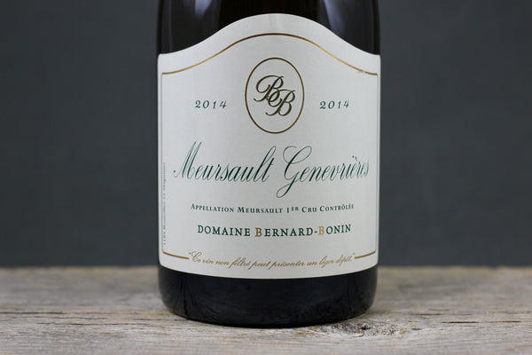 2014 Bernard-Bonin Meursault 1er Cru Genevrières