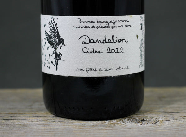 2022 Domaine Dandelion Cidre Pommes Bourguignonnes