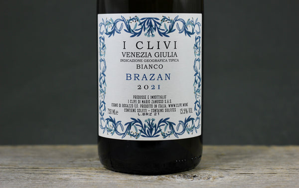 2021 I Clivi Brazan Friulano Collio Bianco