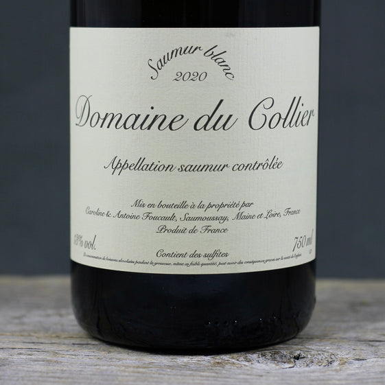 2020 Domaine du Collier Saumur Blanc