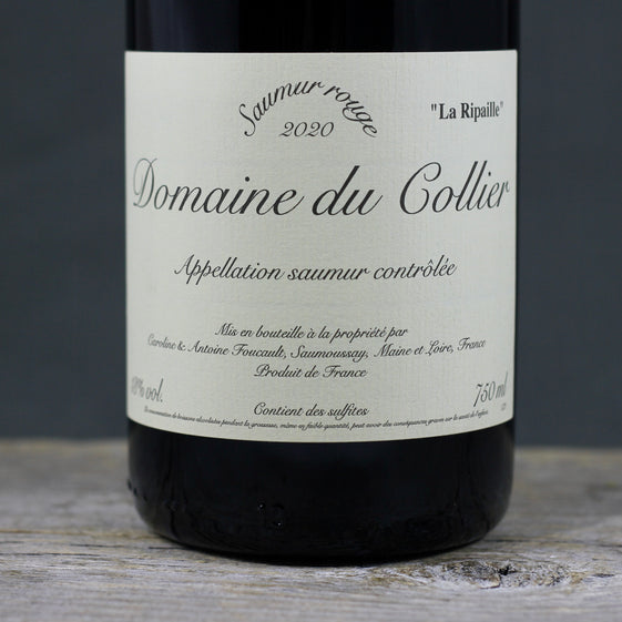 2020 Domaine du Collier Saumur Rouge La Ripaille