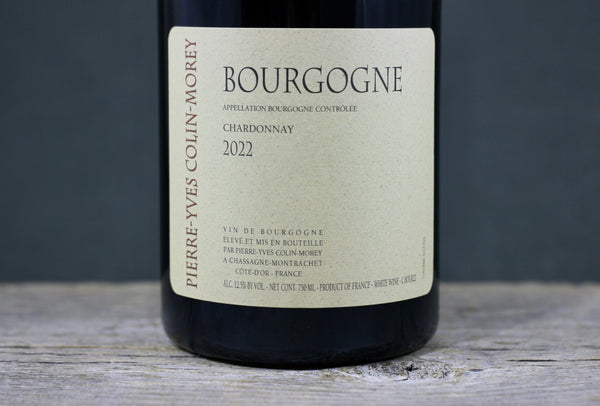 2022 Pierre-Yves Colin-Morey Bourgogne Blanc