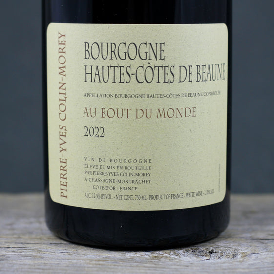 2022 Pierre-Yves Colin-Morey Hautes Côtes de Beaune Blanc Au Bout du Monde