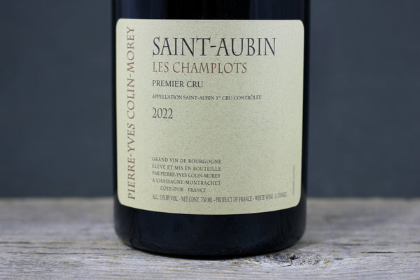 2022 Pierre-Yves Colin-Morey Saint Aubin 1er Cru Champlots