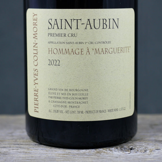 2022 Pierre-Yves Colin-Morey Saint Aubin 1er Cru Hommage à Marguerite