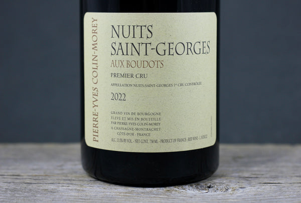 2022 Pierre-Yves Colin-Morey Nuits Saint Georges 1er Cru Aux Boudots