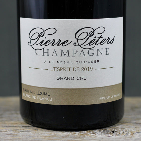 2019 Pierre Peters l'Esprit de 2019 Grand Cru Blanc de Blancs Brut Champagne