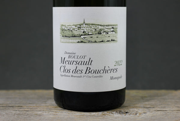 2022 Domaine Roulot Meursault 1er Cru Clos des Boucheres (Monopole)