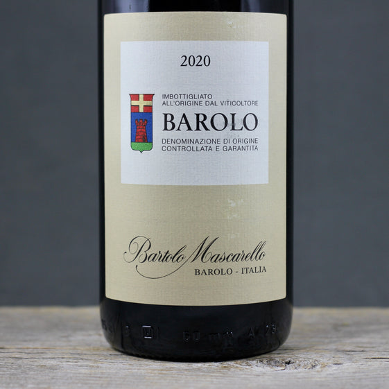 2020 Bartolo Mascarello Barolo