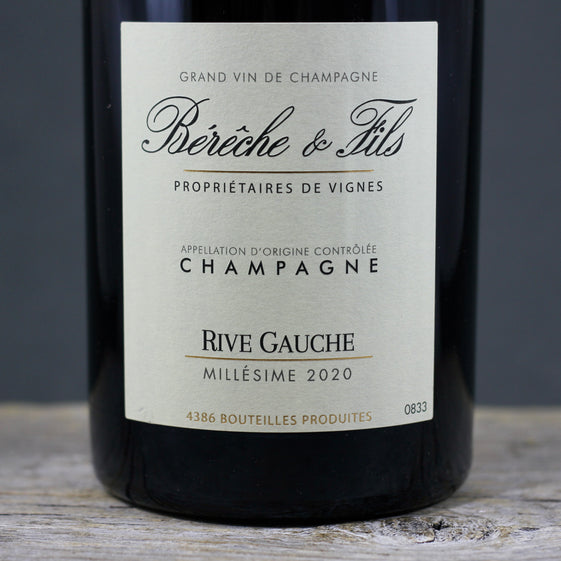 2020 Bereche Rive Gauche Extra Brut Champagne