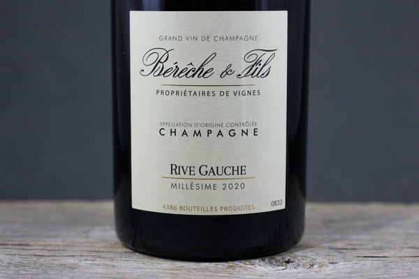 2020 Bereche Rive Gauche Extra Brut Champagne