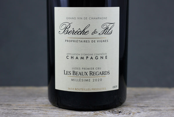 2020 Bereche Les Beaux Regards Blanc de Blancs Extra Brut Champagne