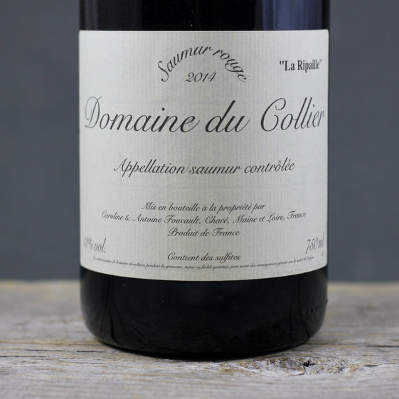 2014 Domaine du Collier Saumur Rouge La Ripaille