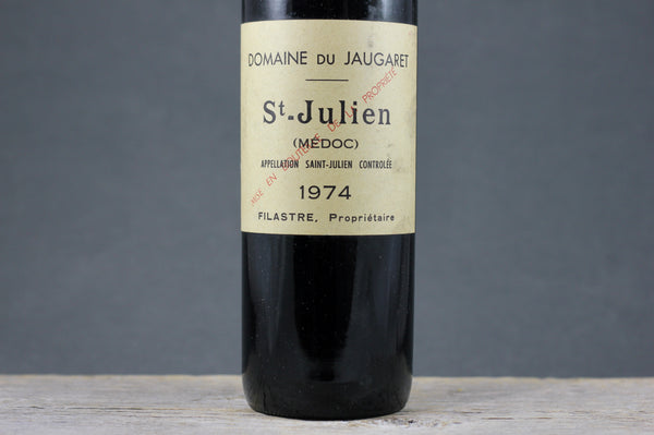 1974 Domaine du Jaugaret St. Julien