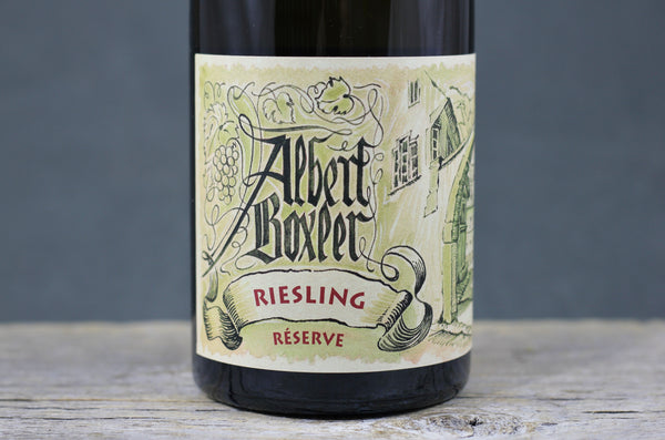 2021 Albert Boxler Riesling Reserve