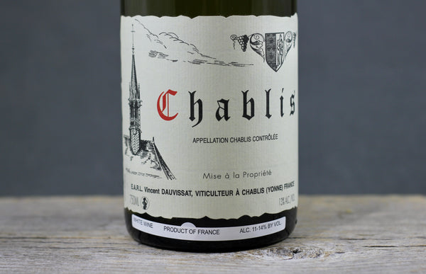 2014 Vincent Dauvissat Chablis