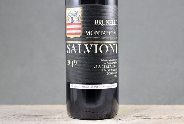 2019 Salvioni Brunello di Montalcino